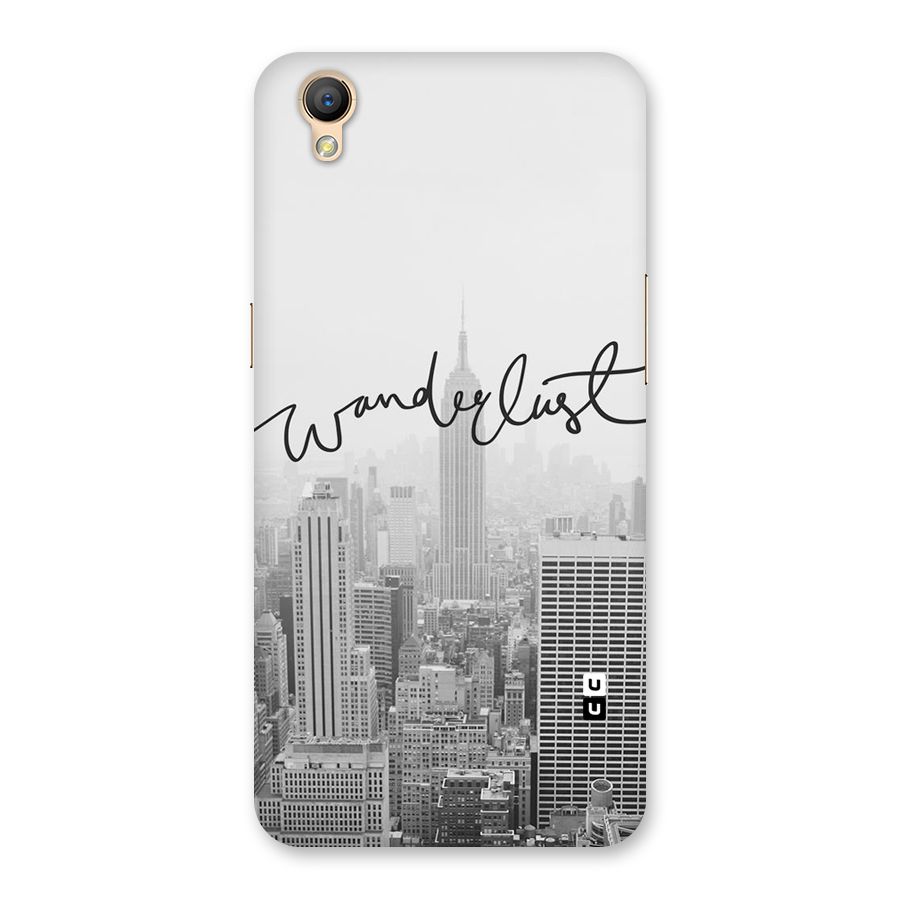 City Wanderlust Monochrome Back Case for Oppo A37