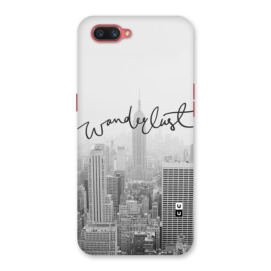 City Wanderlust Monochrome Back Case for Oppo A3s
