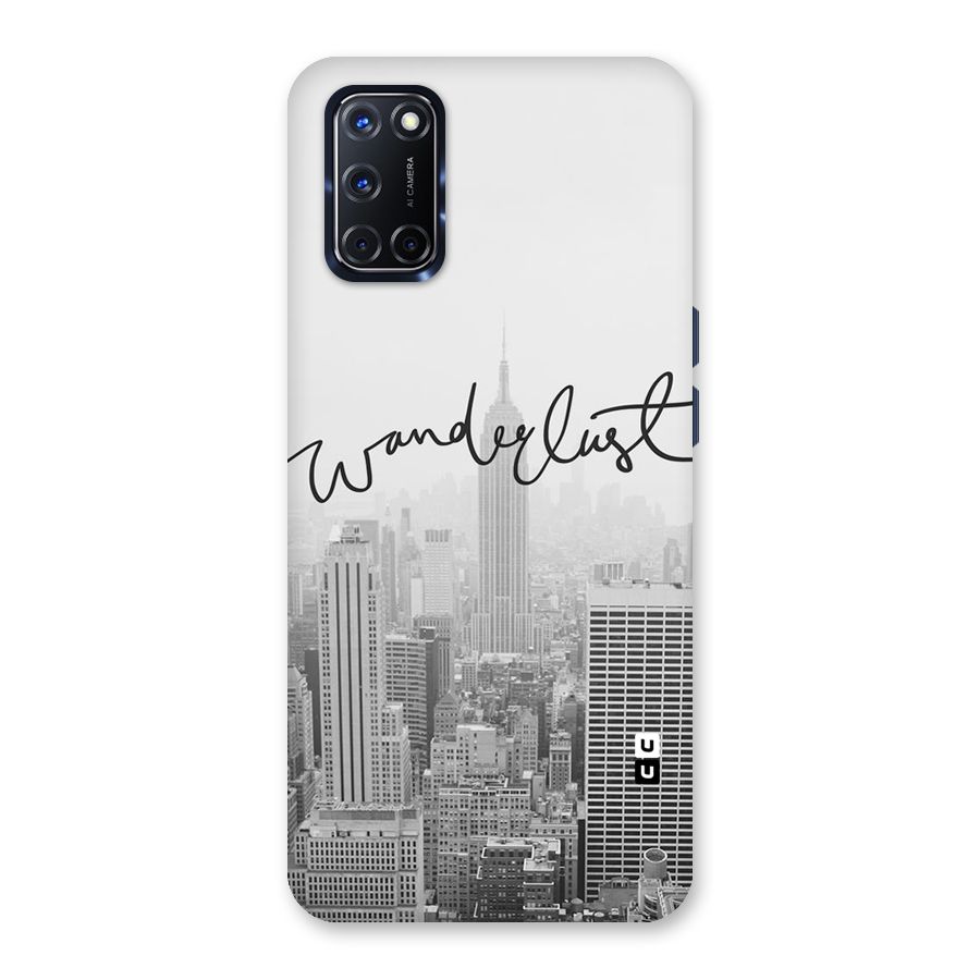 City Wanderlust Monochrome Back Case for Oppo A52