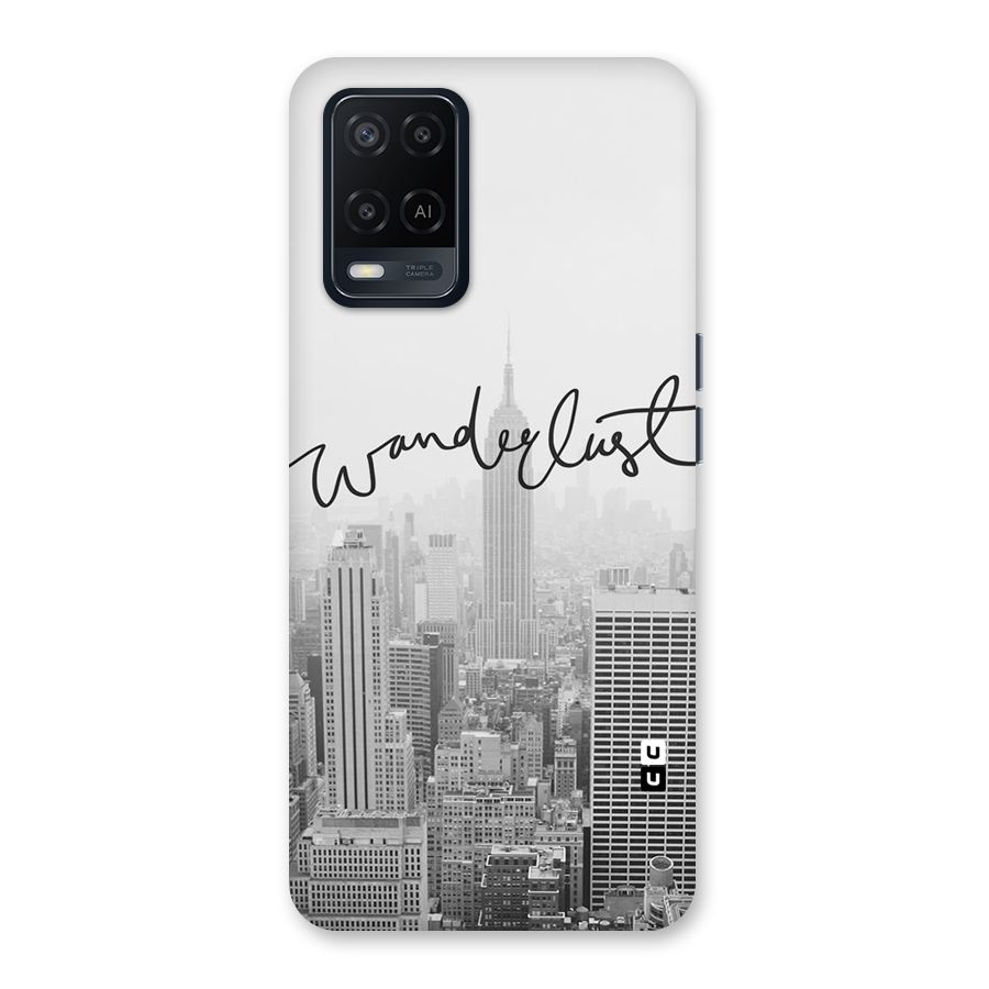 City Wanderlust Monochrome Back Case for Oppo A54