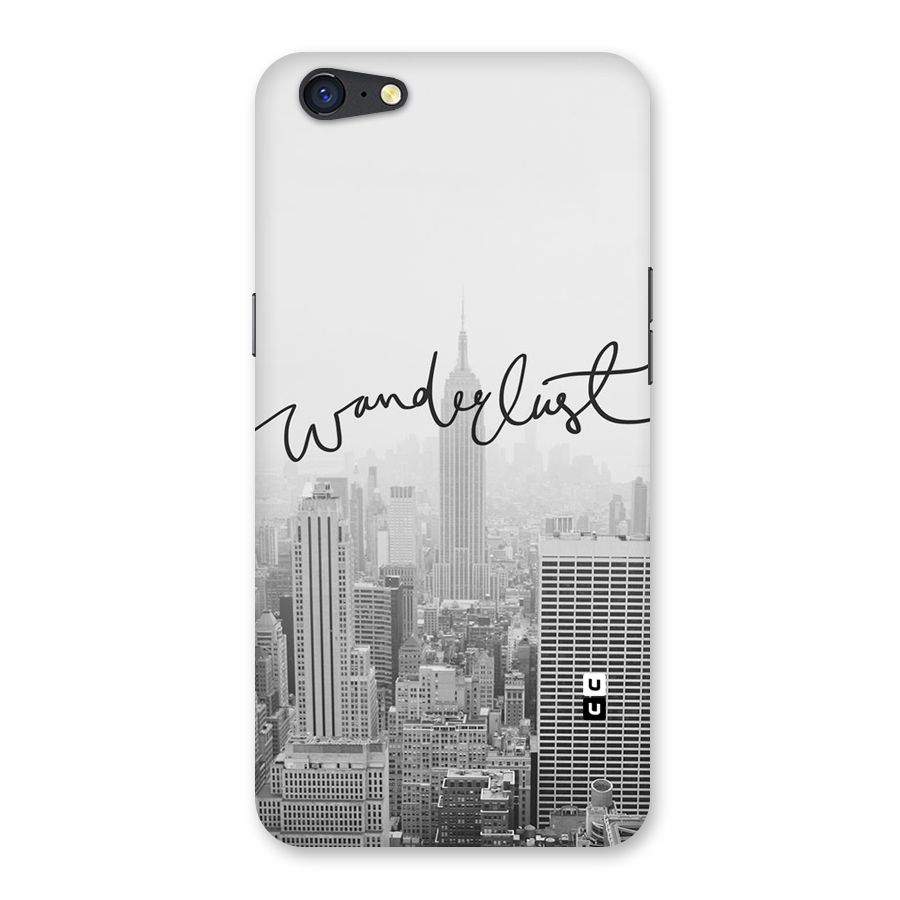 City Wanderlust Monochrome Back Case for Oppo A71