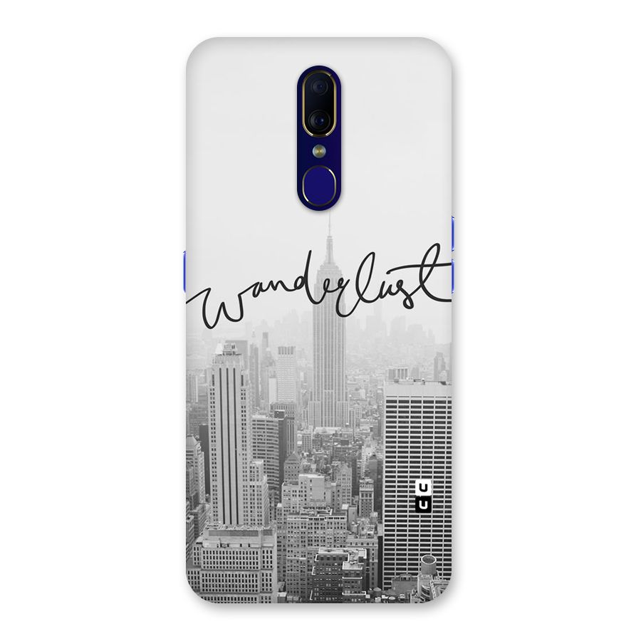 City Wanderlust Monochrome Back Case for Oppo A9