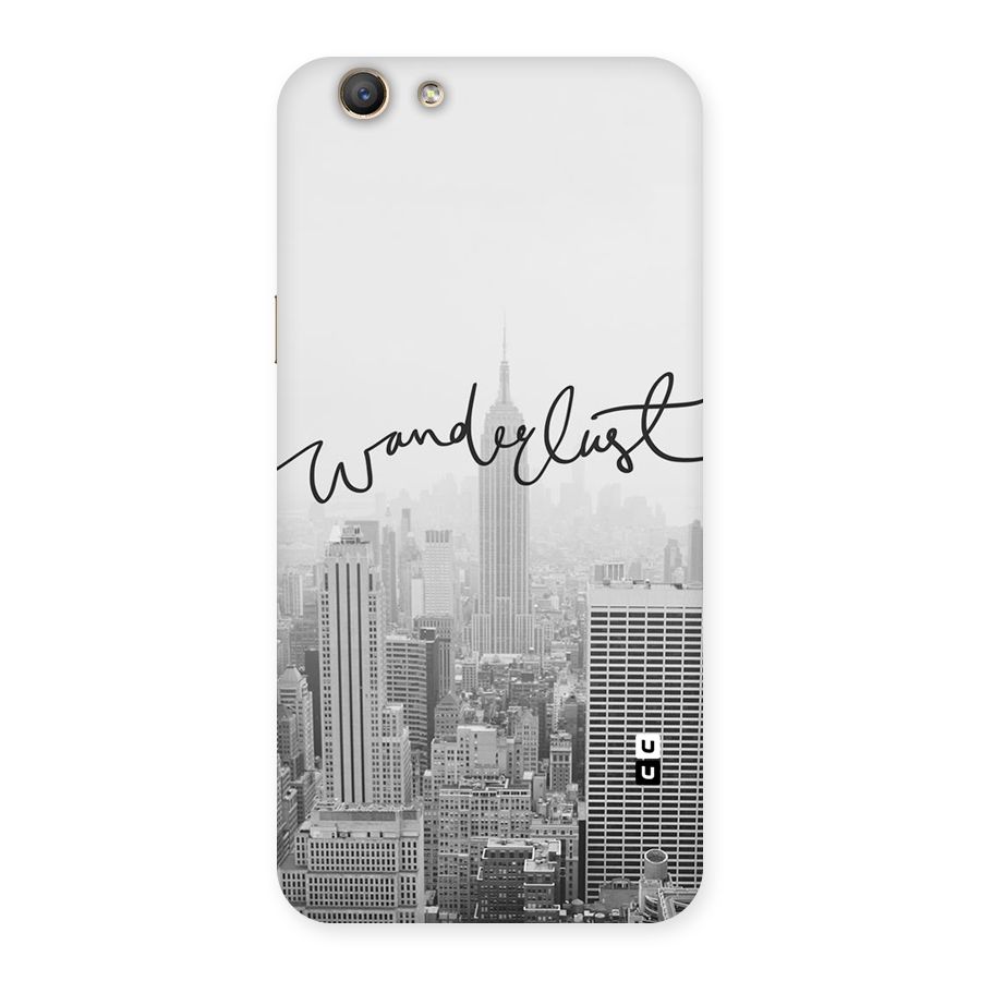 City Wanderlust Monochrome Back Case for Oppo F1s