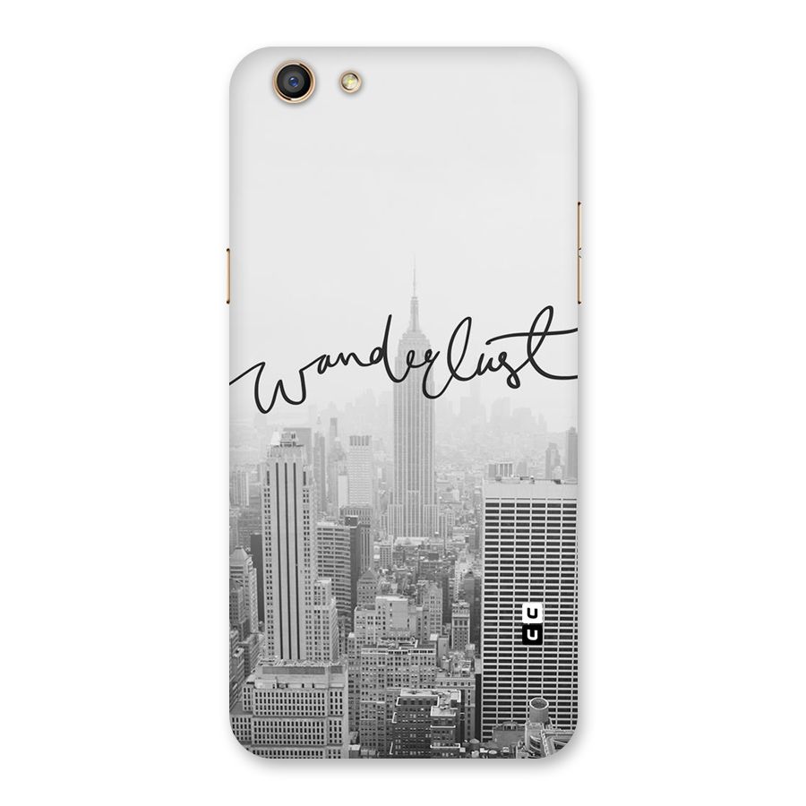 City Wanderlust Monochrome Back Case for Oppo F3