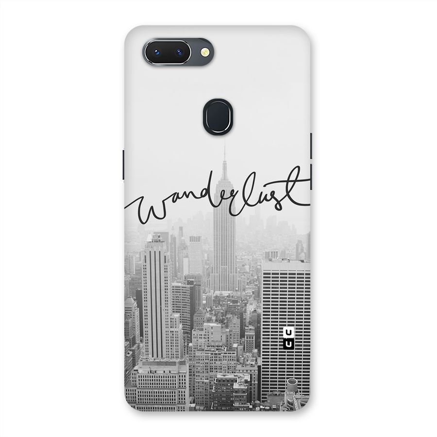 City Wanderlust Monochrome Back Case for Oppo Realme 2