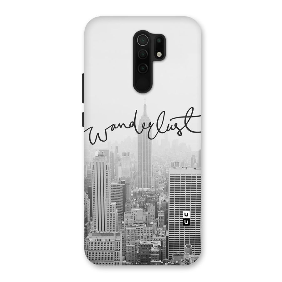 City Wanderlust Monochrome Back Case for Poco M2