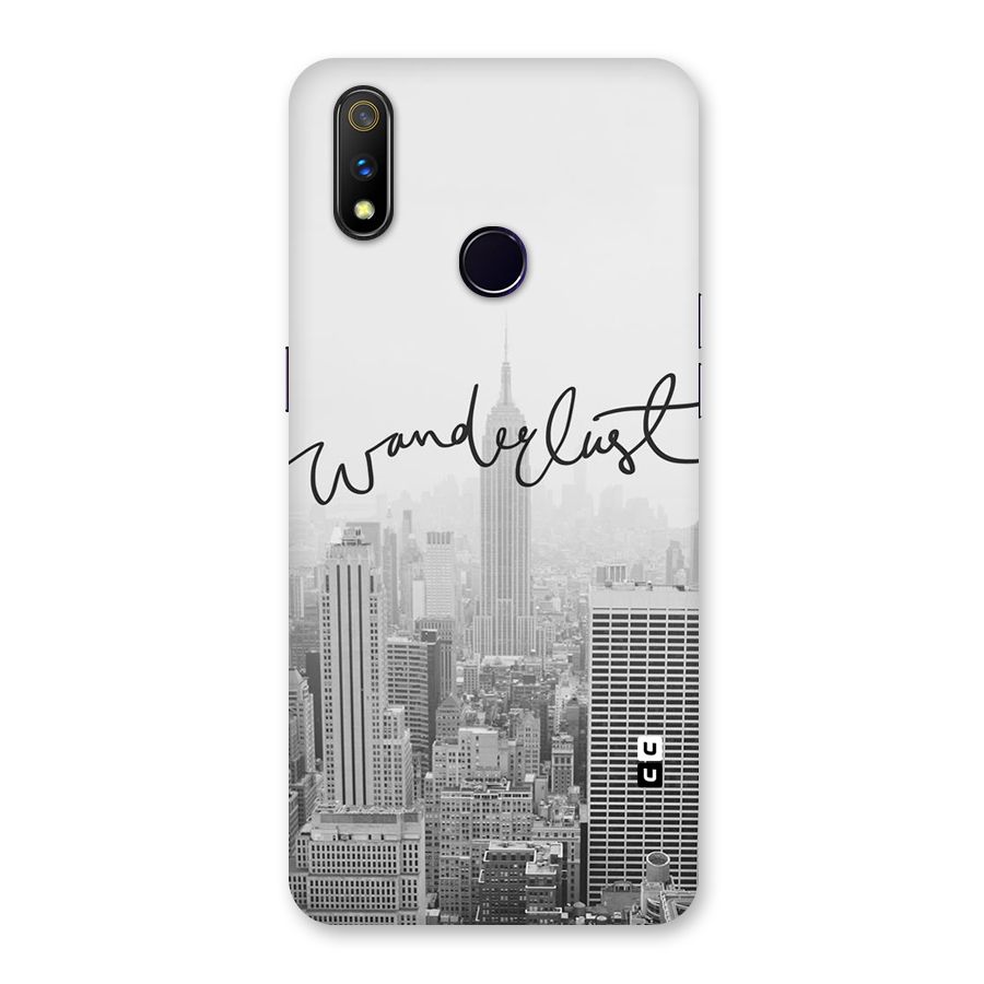 City Wanderlust Monochrome Back Case for Realme 3 Pro