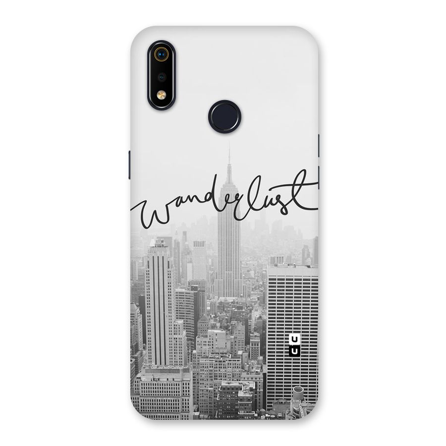 City Wanderlust Monochrome Back Case for Realme 3i