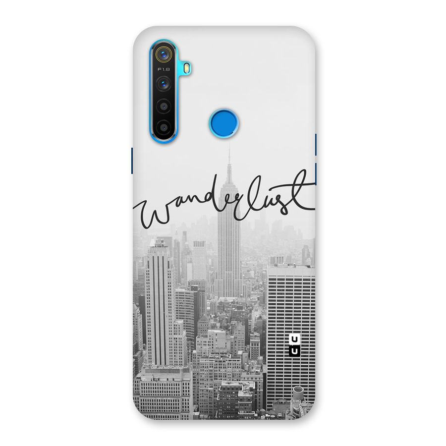 City Wanderlust Monochrome Back Case for Realme 5s