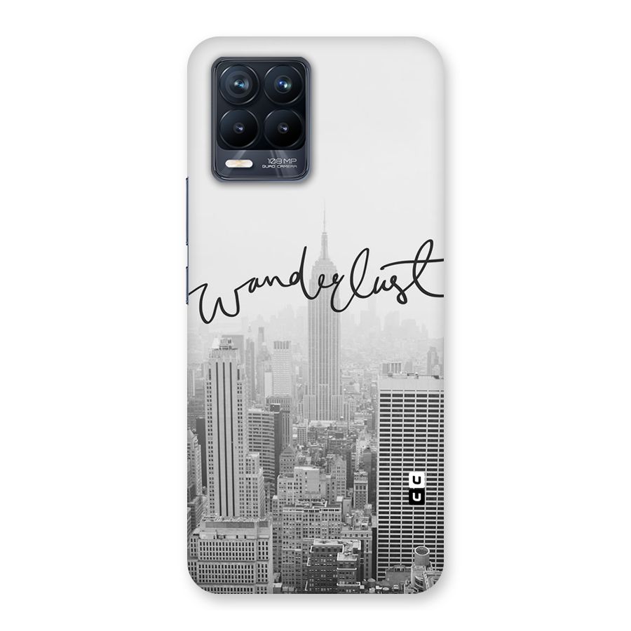 City Wanderlust Monochrome Back Case for Realme 8 Pro