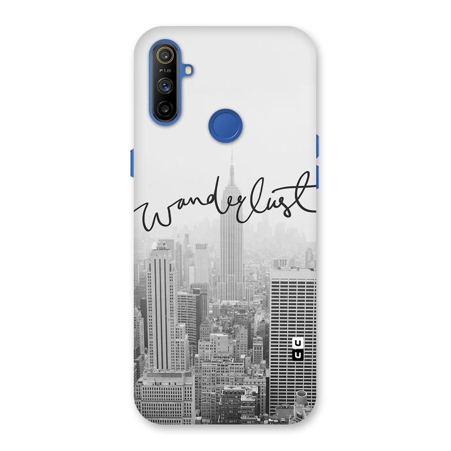 City Wanderlust Monochrome Back Case for Realme Narzo 10A