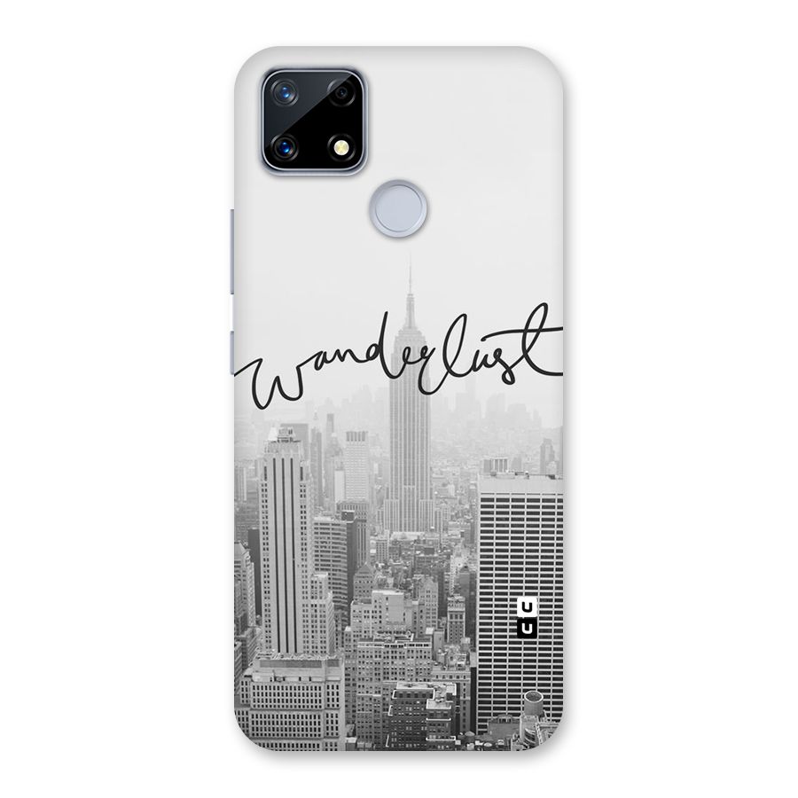City Wanderlust Monochrome Back Case for Realme Narzo 20