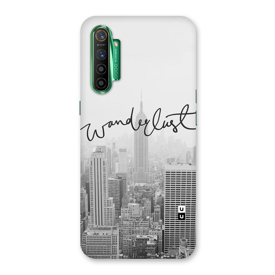 City Wanderlust Monochrome Back Case for Realme X2