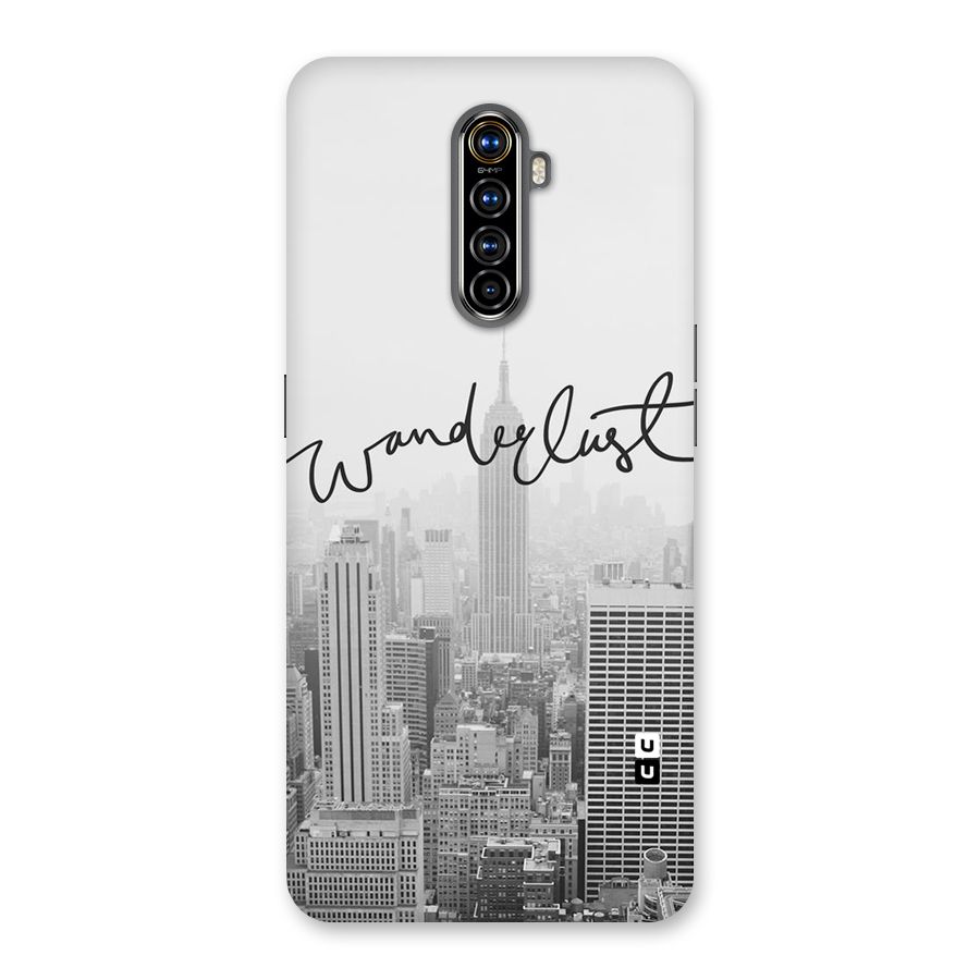 City Wanderlust Monochrome Back Case for Realme X2 Pro