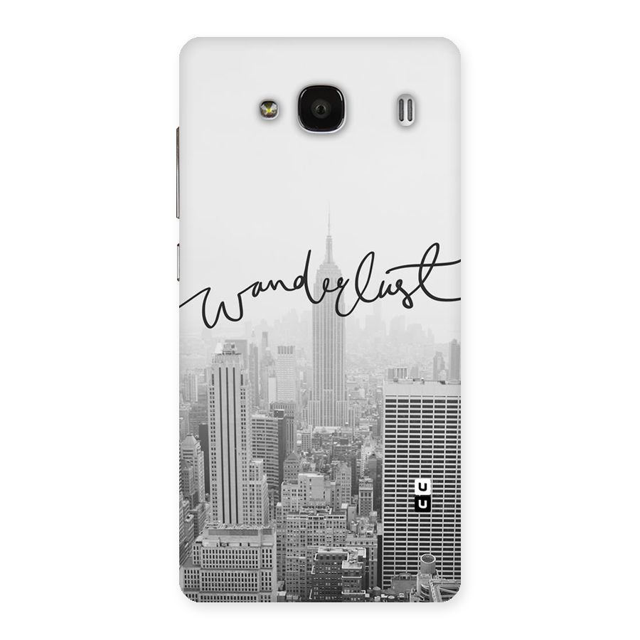 City Wanderlust Monochrome Back Case for Redmi 2s