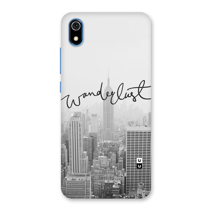 City Wanderlust Monochrome Back Case for Redmi 7A