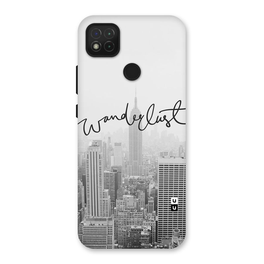City Wanderlust Monochrome Back Case for Redmi 9