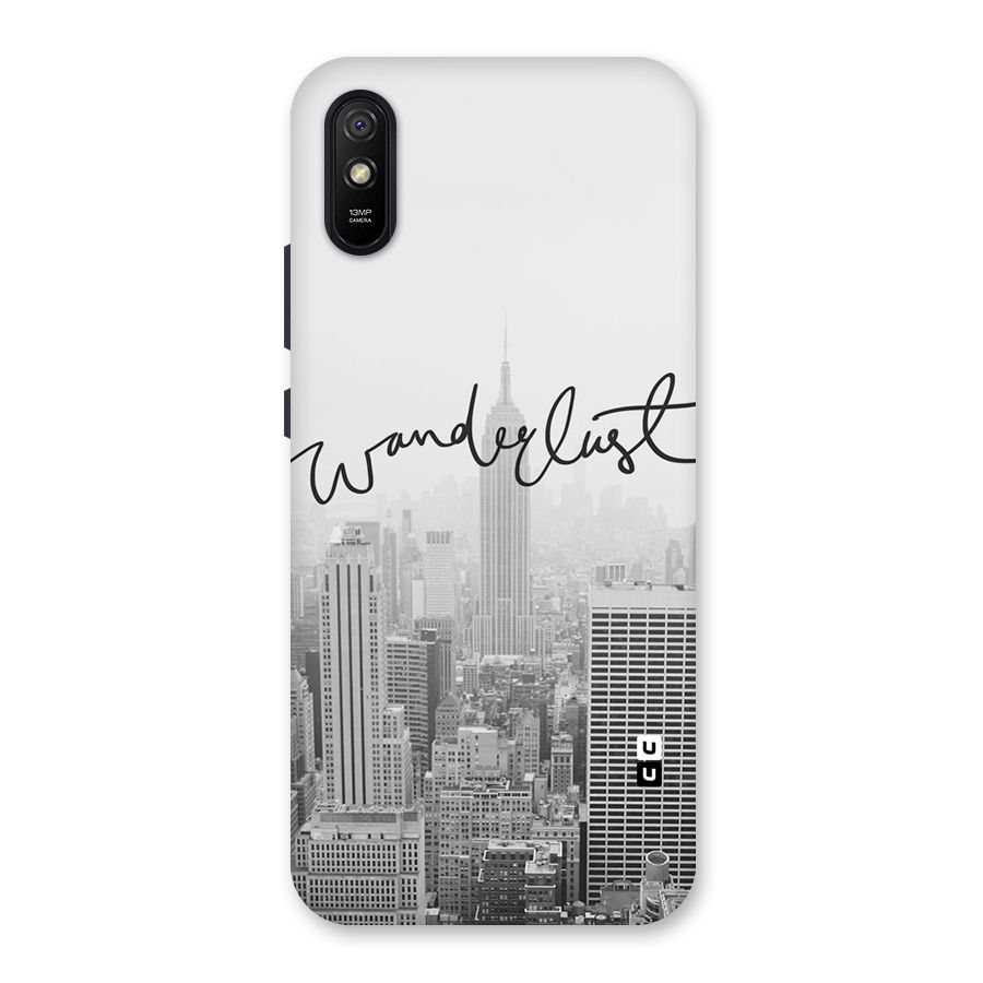 City Wanderlust Monochrome Back Case for Redmi 9A