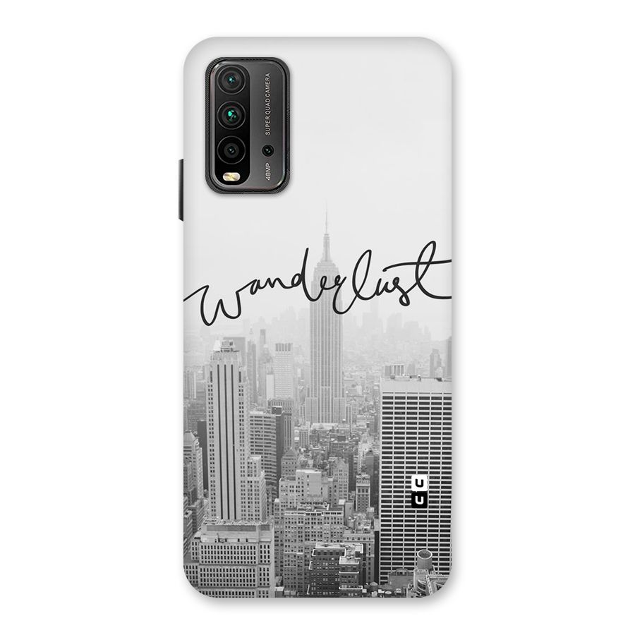 City Wanderlust Monochrome Back Case for Redmi 9 Power