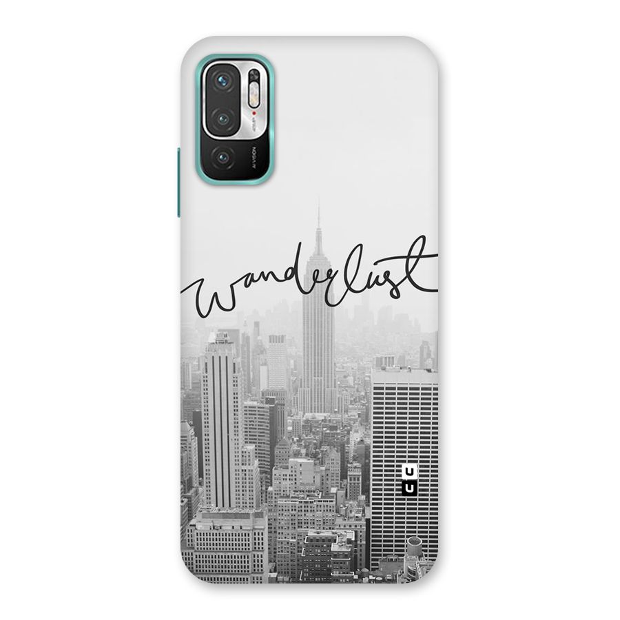 City Wanderlust Monochrome Back Case for Redmi Note 10T 5G