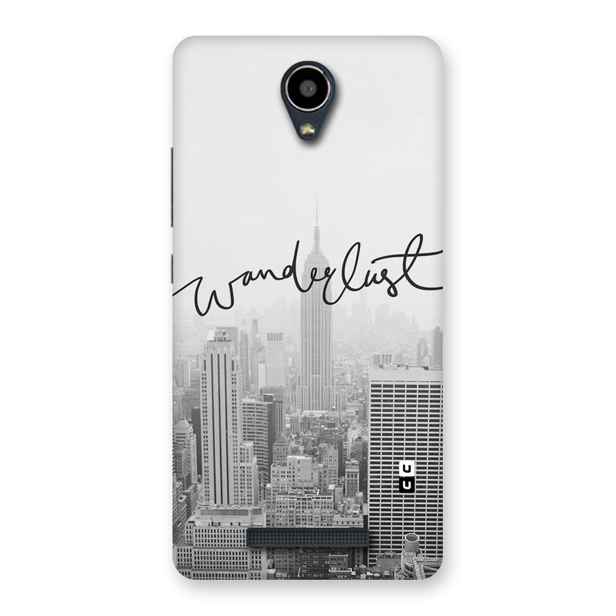 City Wanderlust Monochrome Back Case for Redmi Note 2