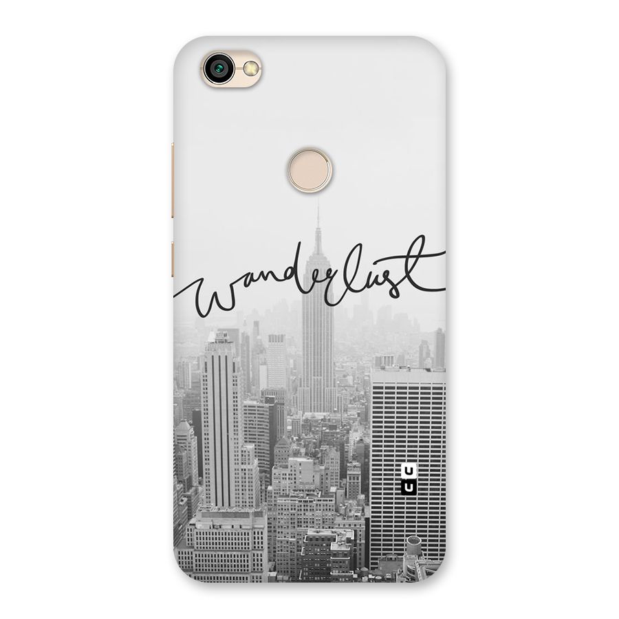 City Wanderlust Monochrome Back Case for Redmi Y1 2017