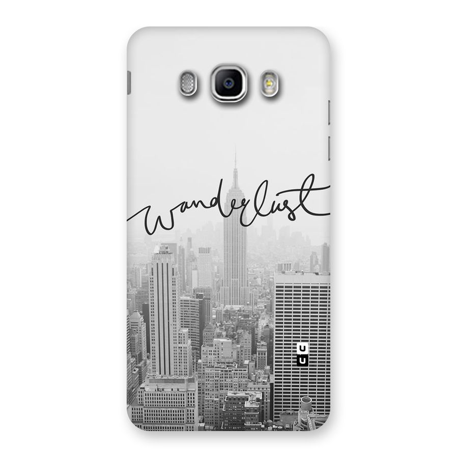 City Wanderlust Monochrome Back Case for Samsung Galaxy J5 2016