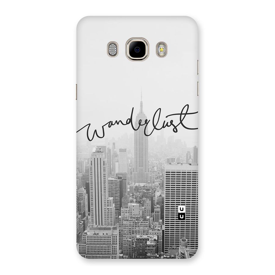City Wanderlust Monochrome Back Case for Samsung Galaxy J7 2016