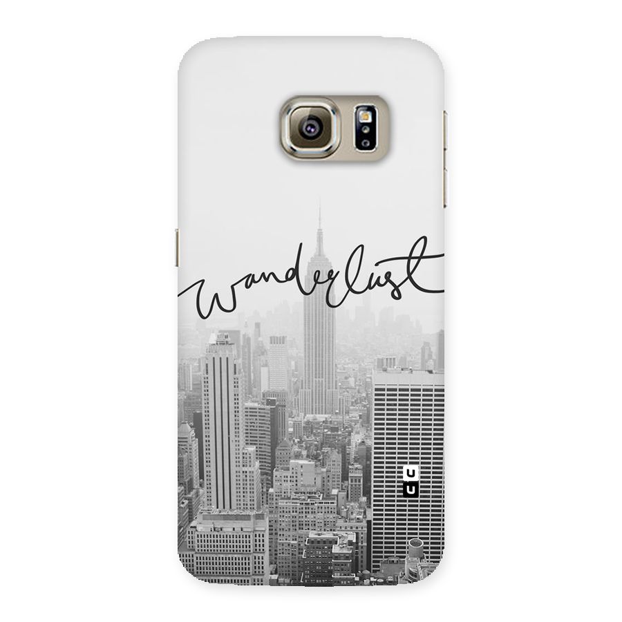 City Wanderlust Monochrome Back Case for Samsung Galaxy S6 Edge