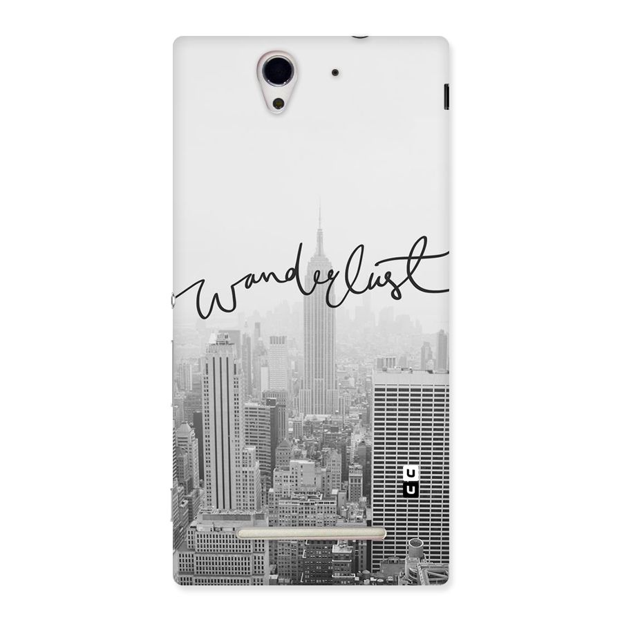 City Wanderlust Monochrome Back Case for Sony Xperia C3