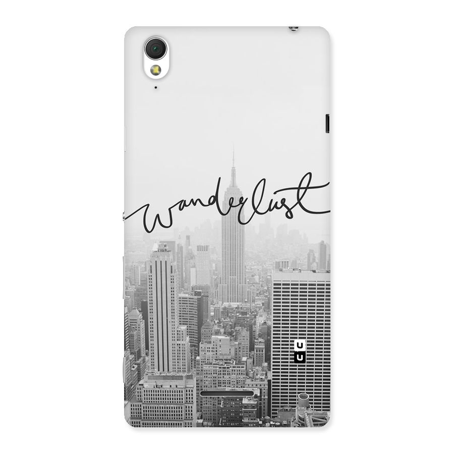 City Wanderlust Monochrome Back Case for Sony Xperia T3