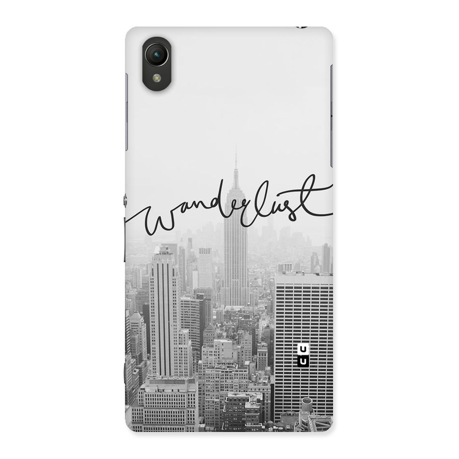City Wanderlust Monochrome Back Case for Sony Xperia Z2