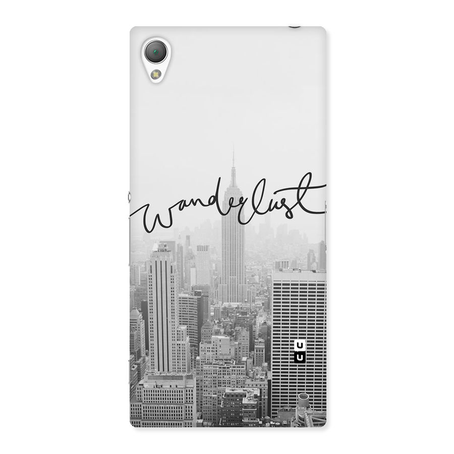 City Wanderlust Monochrome Back Case for Sony Xperia Z3