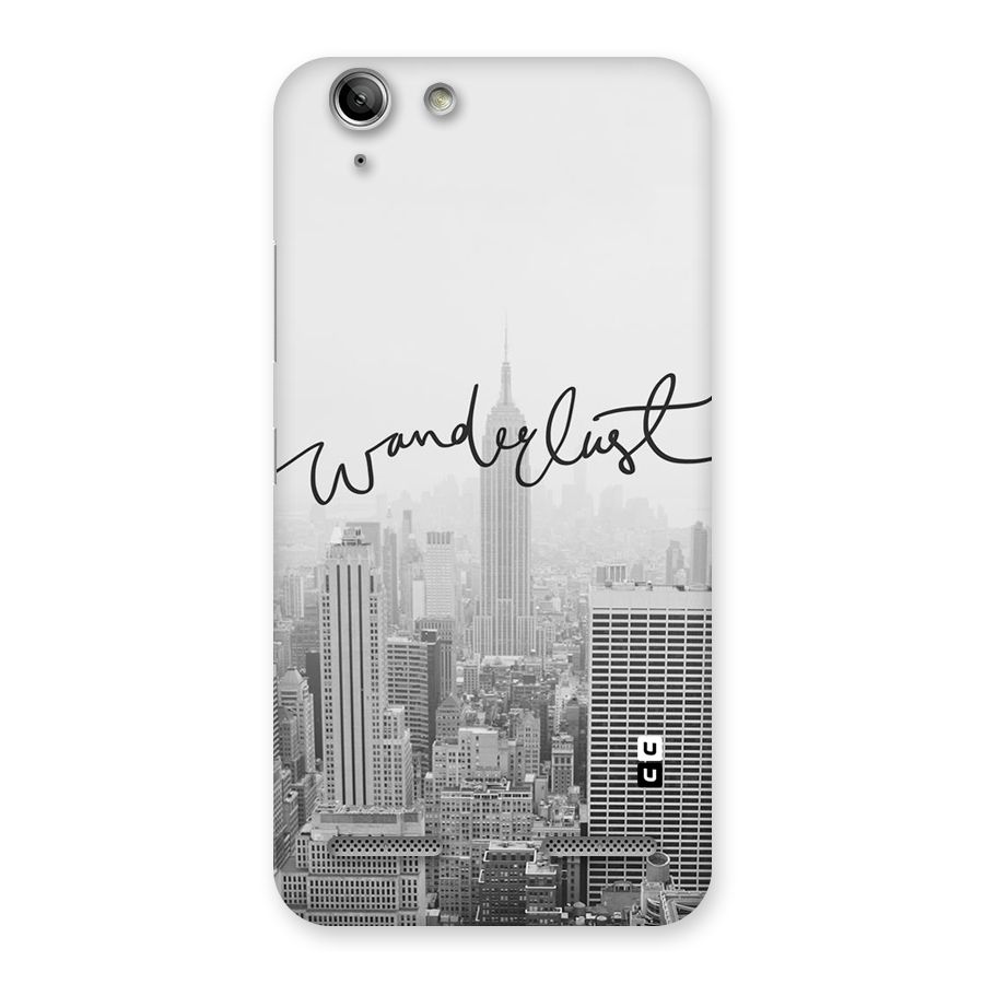 City Wanderlust Monochrome Back Case for Vibe K5 Plus