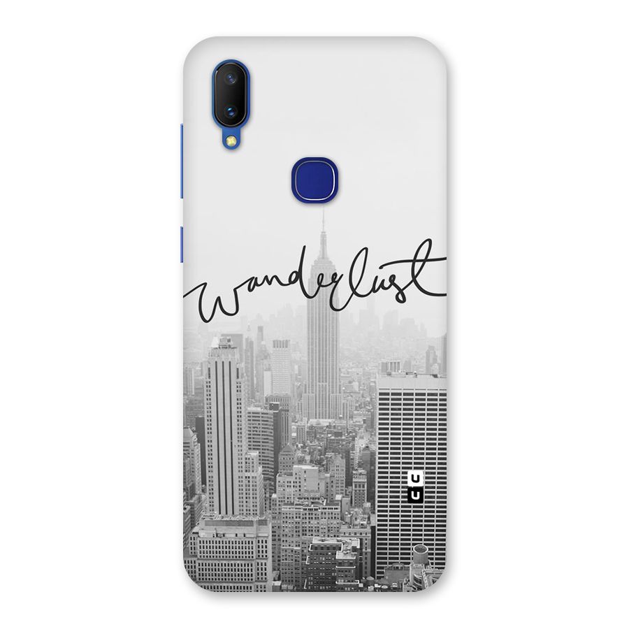 City Wanderlust Monochrome Back Case for Vivo V11