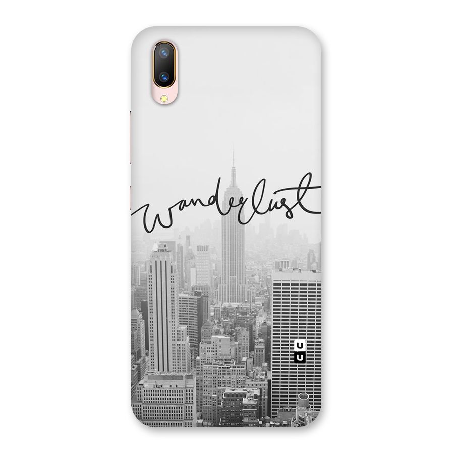 City Wanderlust Monochrome Back Case for Vivo V11 Pro