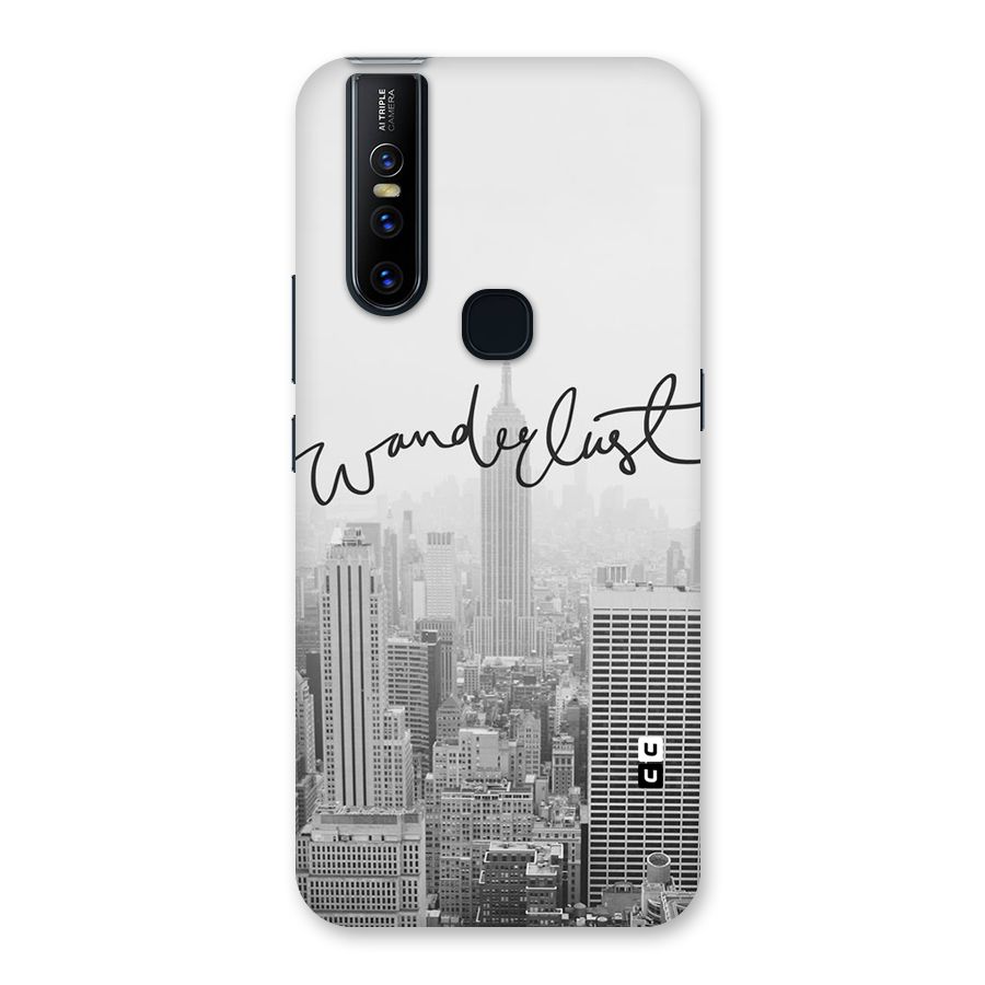City Wanderlust Monochrome Back Case for Vivo V15