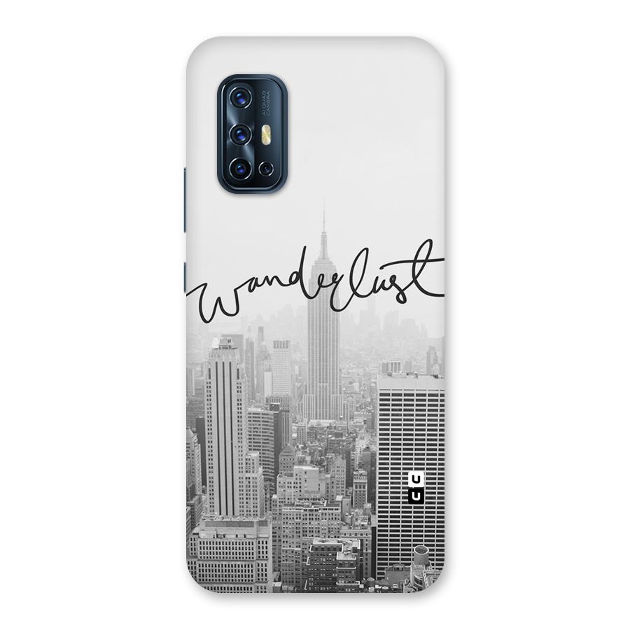 City Wanderlust Monochrome Back Case for Vivo V17