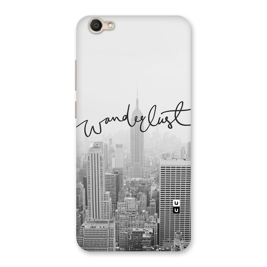 City Wanderlust Monochrome Back Case for Vivo V5