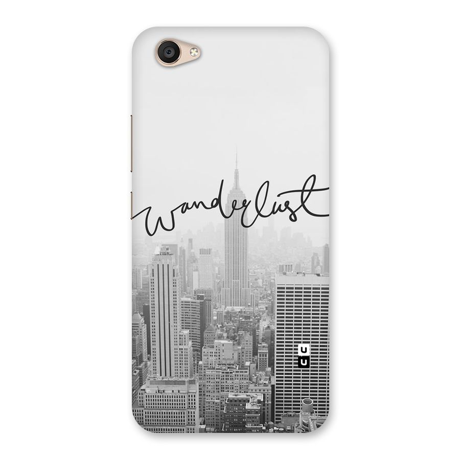 City Wanderlust Monochrome Back Case for Vivo V5 Plus