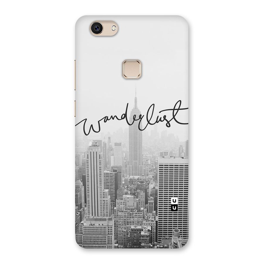 City Wanderlust Monochrome Back Case for Vivo V7