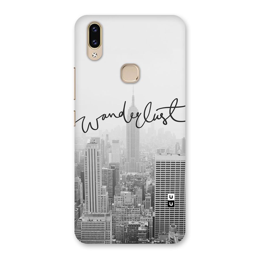 City Wanderlust Monochrome Back Case for Vivo V9 Youth