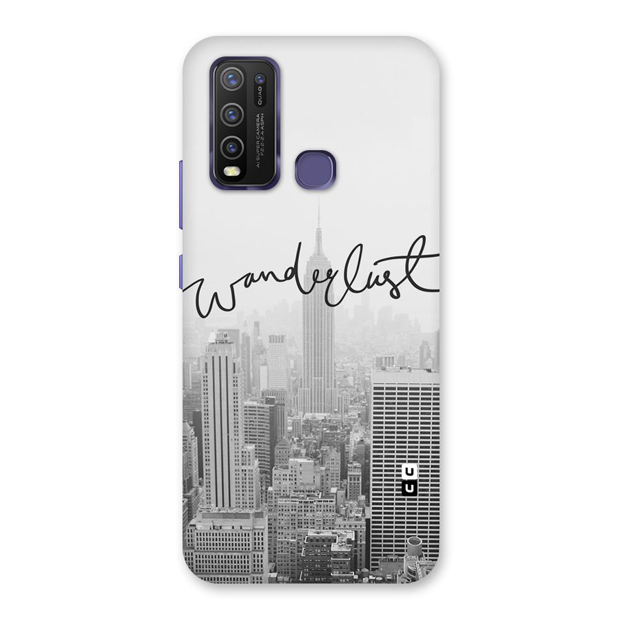 City Wanderlust Monochrome Back Case for Vivo Y50