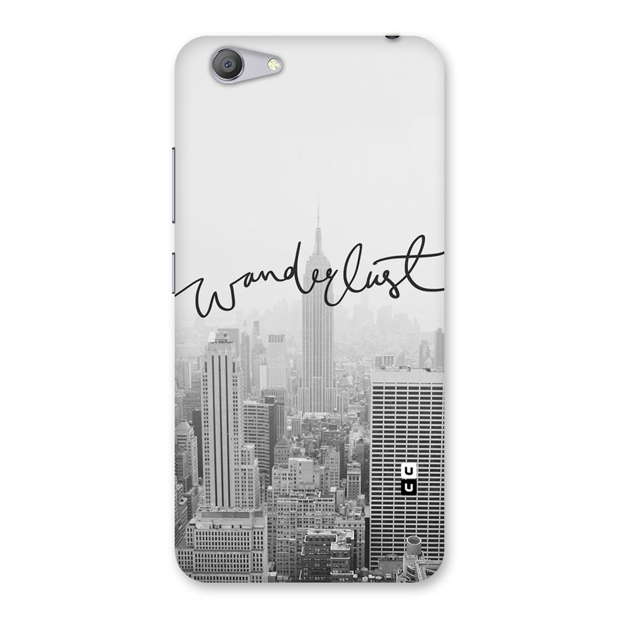 City Wanderlust Monochrome Back Case for Vivo Y53