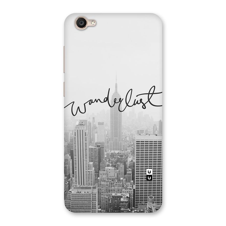 City Wanderlust Monochrome Back Case for Vivo Y55s