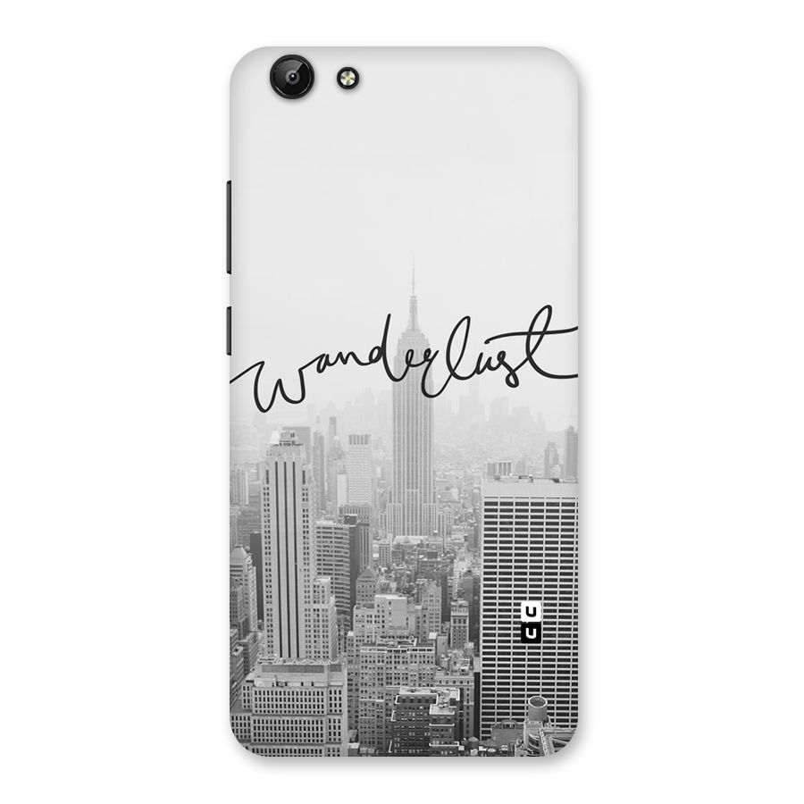 City Wanderlust Monochrome Back Case for Vivo Y69