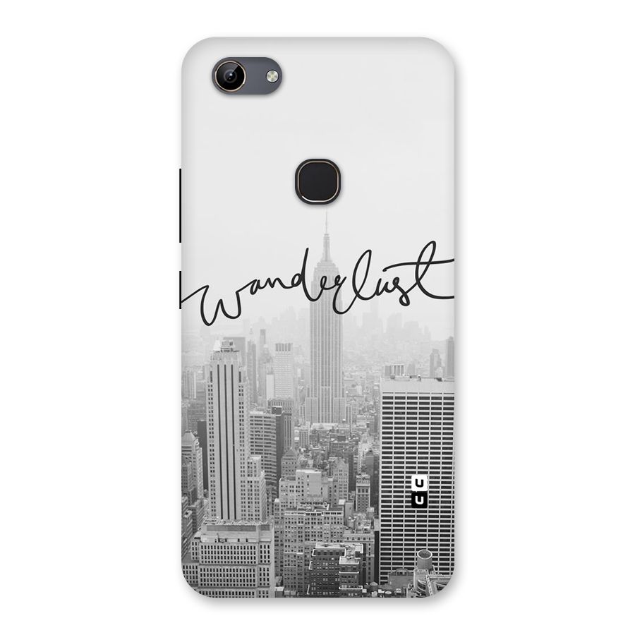 City Wanderlust Monochrome Back Case for Vivo Y81