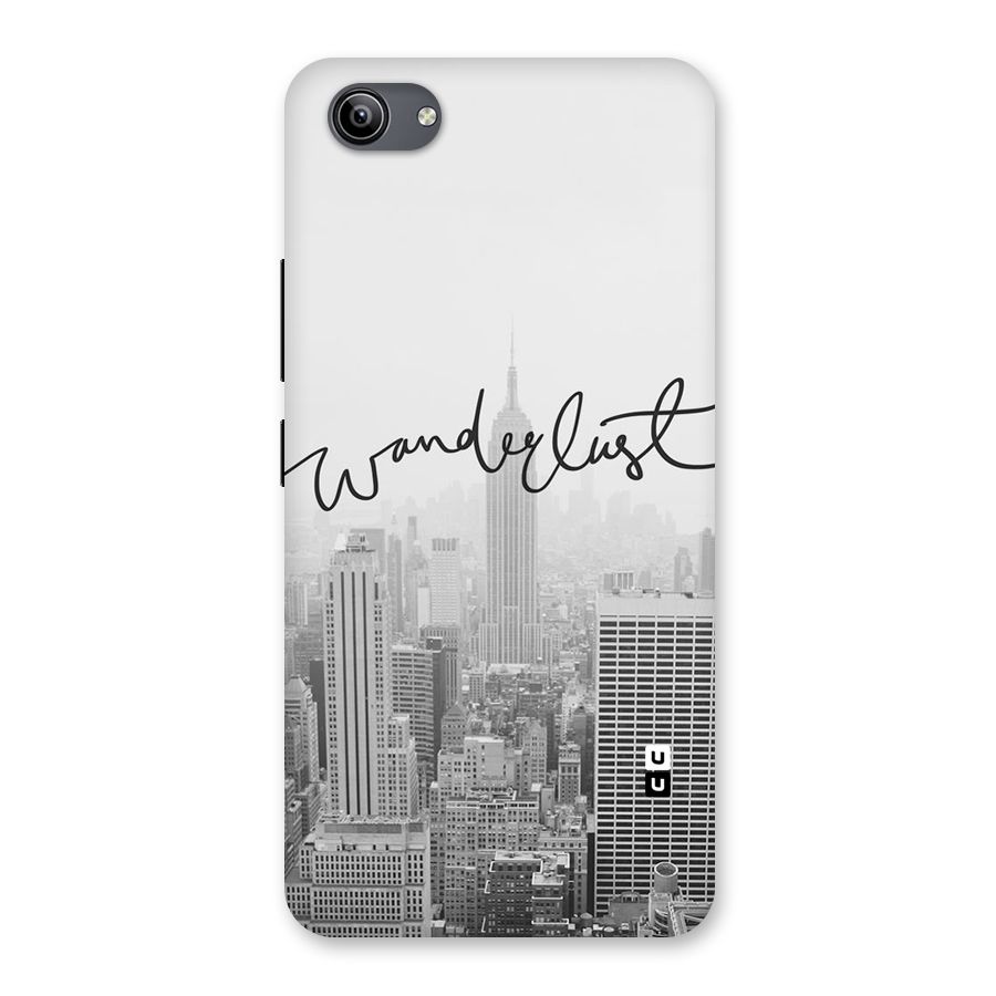 City Wanderlust Monochrome Back Case for Vivo Y81i