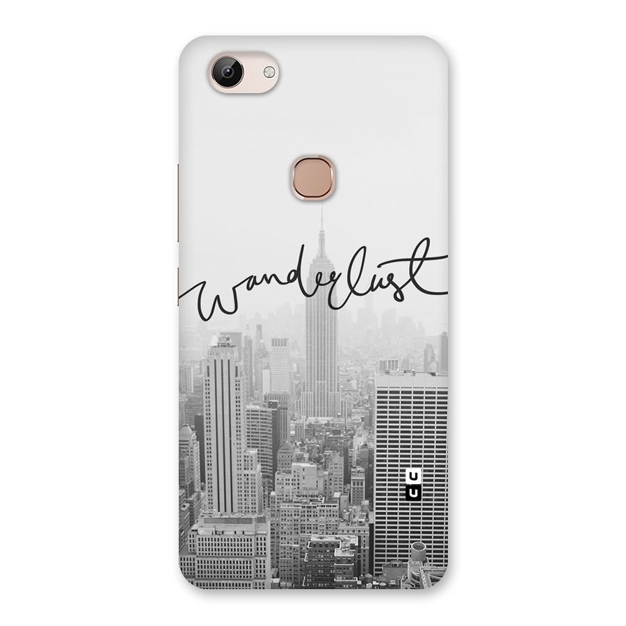 City Wanderlust Monochrome Back Case for Vivo Y83
