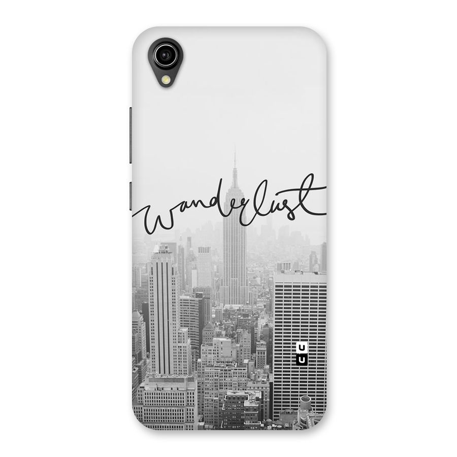 City Wanderlust Monochrome Back Case for Vivo Y90